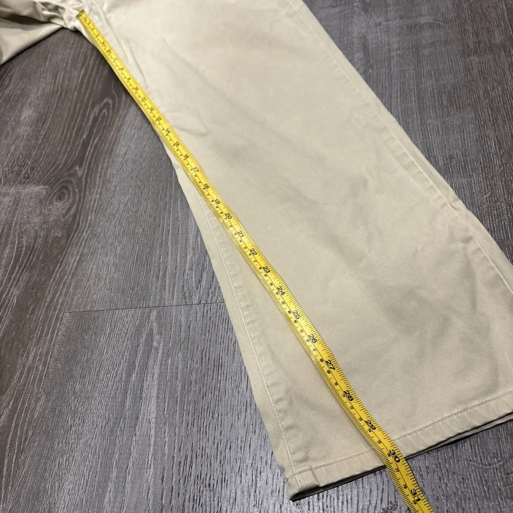 Vintage Polo Ralph Lauren 5 Pocket Twill Pants 34x30 Khaki Relaxed Straight